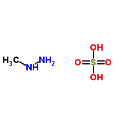 Methylhydrazine sulfate structure, CAS 302-15-8