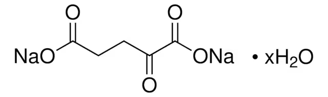 Disodium 2-oxoglutarate dihydrate structure, CAS 305-72-6
