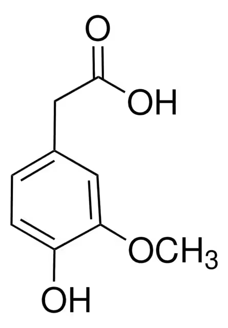 Homovanillic acid structure, CAS 306-08-1