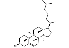 Azacosterol structure, CAS 313-05-3