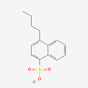 4-Amino-3,5-diiodobenzoic acid structure, CAS 2122-61-4