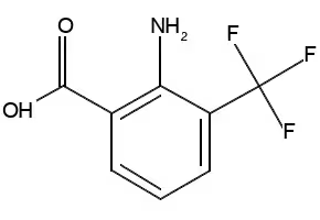 2-Amino-3-trifluoromethylbenzoic acid structure, CAS 313-12-2