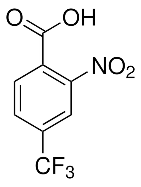 4-Nitro-2-(trifluoromethyl)benzoic acid structure, CAS 320-37-6