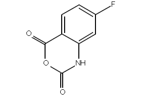 7-Fluoro-1H-benzo[d][1,3]oxazine-2,4-dione structure, CAS 321-50-6