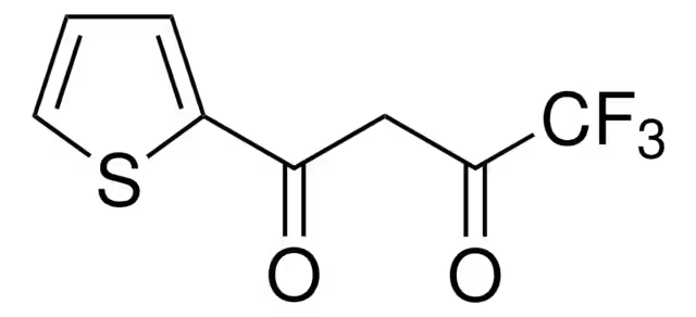 Thenoyltrifluoroacetone structure, CAS 326-91-0