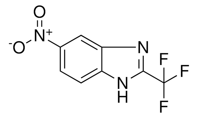 5-Nitro-2-trifluoromethylbenzimidazole structure, CAS 327-19-5