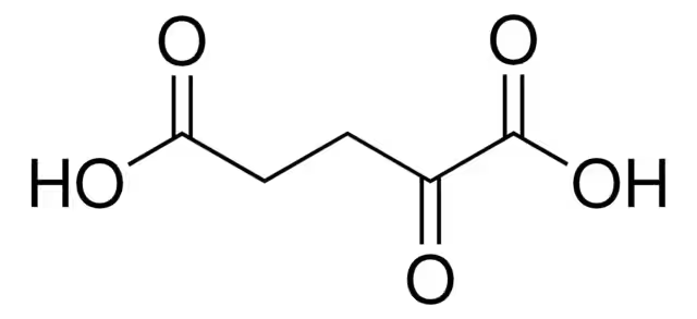 2-Ketoglutaric acid structure, CAS 328-50-7