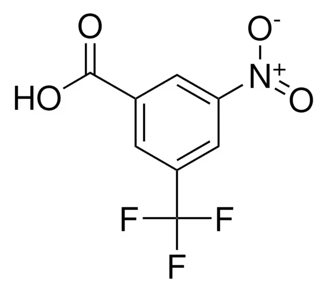 3-Nitro-5-(trifluoromethyl)benzoic acid structure, CAS 328-80-3