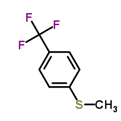 4-Trifluoromethylthioanisole structure, CAS 329-14-6