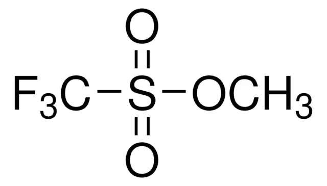 Methyl trifluoromethanesulfonate structure, CAS 333-27-7