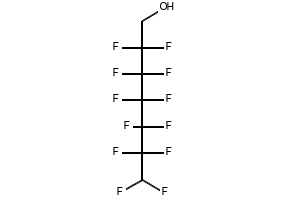 1H,1H,7H-Dodecafluoroheptanol structure, CAS 335-99-9