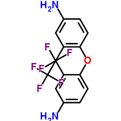 2,2'-Bis(trifluoromethyl)-4,4'-diaminodiphenyl ether structure, CAS 344-48-9