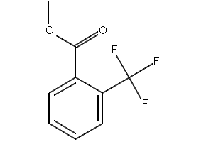 Methyl 2-(trifluoromethyl)benzoate structure, CAS 344-96-7