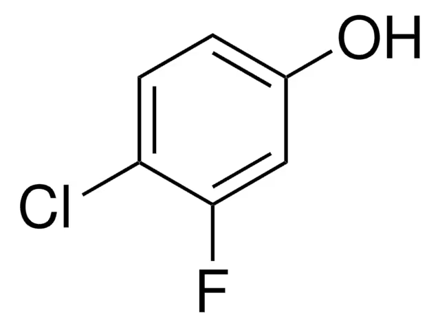 4-Chloro-3-fluorophenol structure, CAS 348-60-7