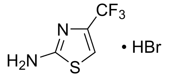 2-Amino-4-trifluoromethyl-1,3-thiazole structure, CAS 349-49-5