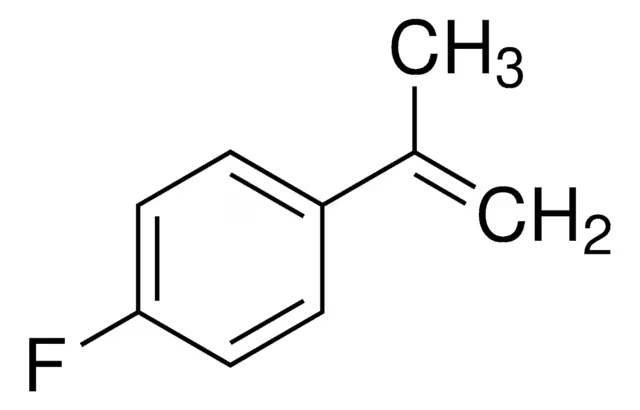1-Fluoro-4-(1-methylethenyl)benzene structure, CAS 350-40-3