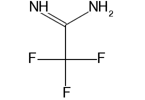 Trifluoroacetamidine structure, CAS 354-37-0