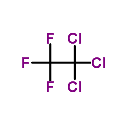 1,1,1-Trichlorotrifluoroethane structure, CAS 354-58-5
