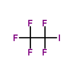 Pentafluoroethyliodide structure, CAS 354-64-3
