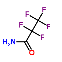 2,2,3,3,3-Pentafluoropropanamide structure, CAS 354-76-7