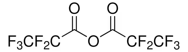 Pentafluoropropionic anhydride structure, CAS 356-42-3