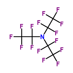 Tris(pentafluoroethyl)amine structure, CAS 359-70-6