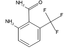 2-(Trifluoromethyl)benzamide structure, CAS 360-64-5