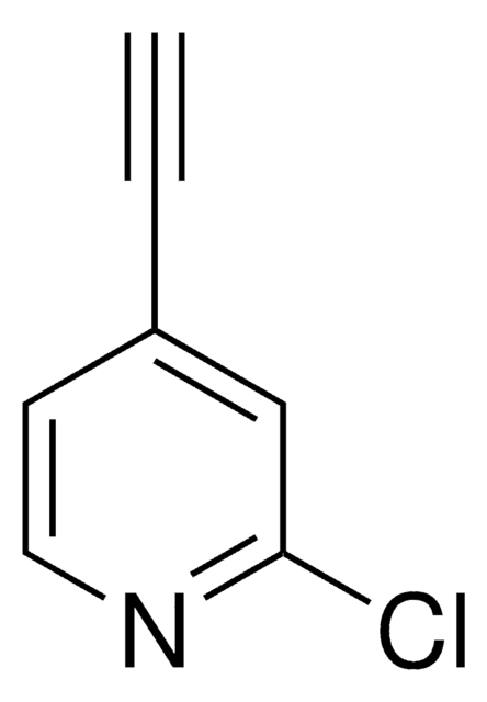 2-Chloro-4-ethynylpyridine structure, CAS 945717-09-9