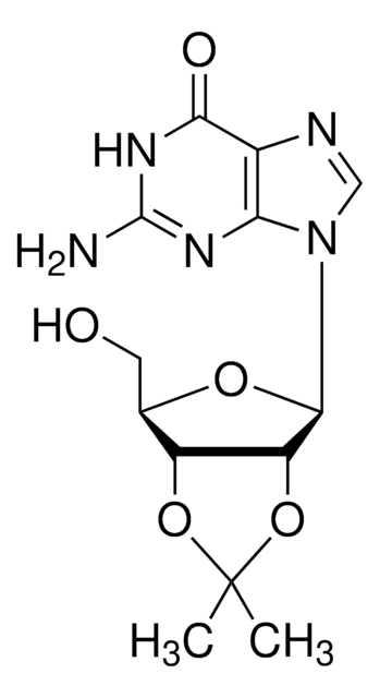 2',3'-O-Isopropylideneguanosine structure, CAS 362-76-5