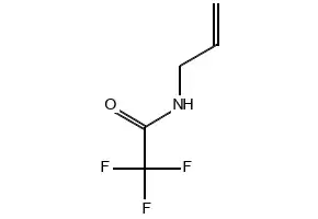 N-Allyl-2,2,2-trifluoroacetamide structure, CAS 383-65-3