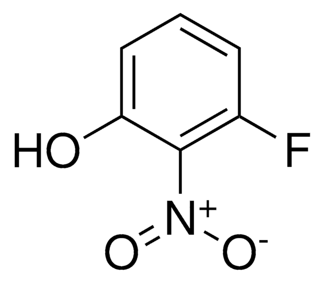 3-Fluoro-2-nitrophenol structure, CAS 385-01-3