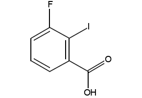 3-Fluoro-2-iodobenzoic acid structure, CAS 387-48-4