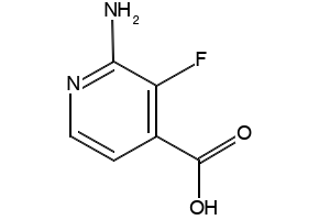 3-Fluoroisonicotinic acid structure, CAS 393-53-3