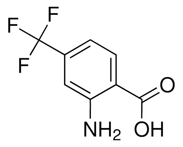 2-Amino-4-(trifluoromethyl)benzoic acid structure, CAS 402-13-1