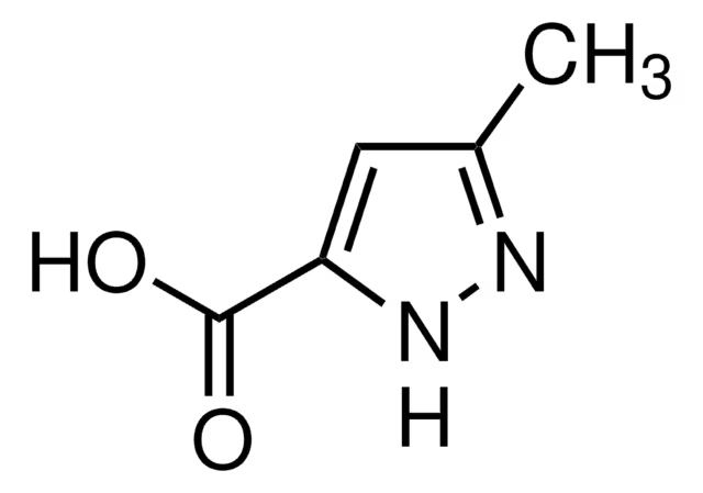 5-Methyl-1H-pyrazole-3-carboxylic acid structure, CAS 402-61-9