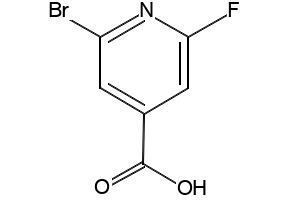2-Fluoroisonicotinic acid structure, CAS 402-65-3