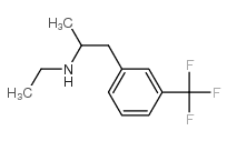 Fenfluramine hydrochloride structure, CAS 404-82-0