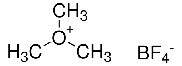 Trimethyloxonium tetrafluoroborate structure, CAS 420-37-1