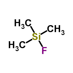 Fluorotrimethylsilane structure, CAS 420-56-4