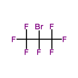 2-Bromoheptafluoropropane structure, CAS 422-77-5