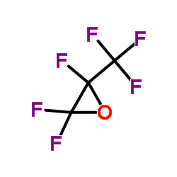 Hexafluoropropylene oxide structure, CAS 428-59-1
