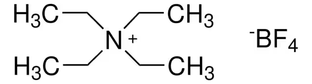 Tetraethylammonium tetrafluoroborate structure, CAS 429-06-1
