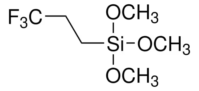 3,3,3-Trifluoropropyltrimethoxysilane structure, CAS 429-60-7