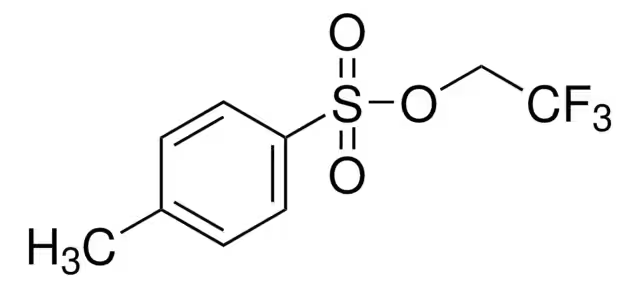 2,2,2-Trifluoroethyl 4-methylbenzenesulfonate structure, CAS 433-06-7