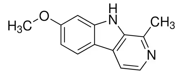 Harmine structure, CAS 442-51-3