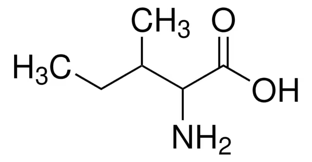 DL-Isoleucine structure, CAS 443-79-8