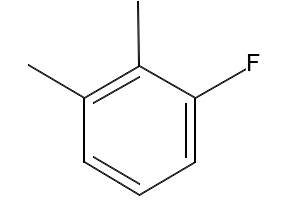 2,3-Dimethylfluorobenzene structure, CAS 443-82-3