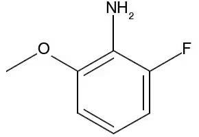 2-Fluoro-6-methoxyaniline structure, CAS 446-61-7