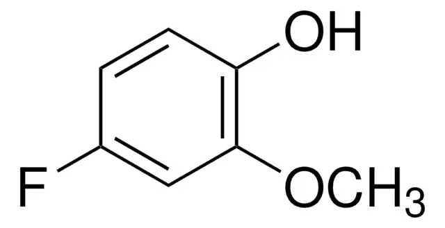 4-Fluoro-2-methoxyphenol structure, CAS 450-93-1