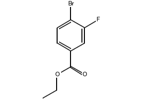 Ethyl 3-fluorobenzoate structure, CAS 451-02-5